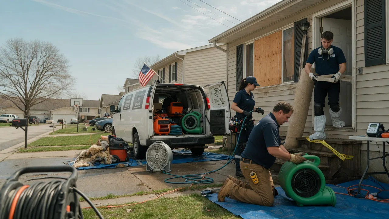 Water Damage Restoration in Perry, KS near me